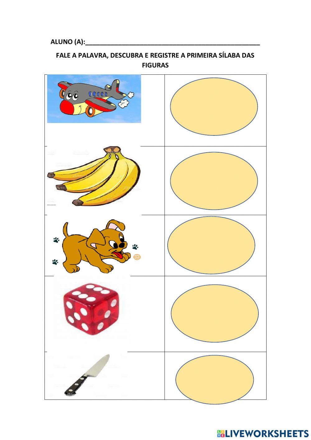 Qual a sílaba inicial