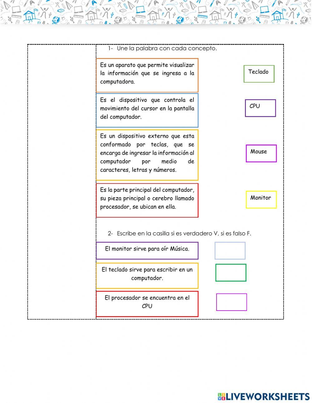 Informatica Educativa 3° grado 5 al 9 de abril