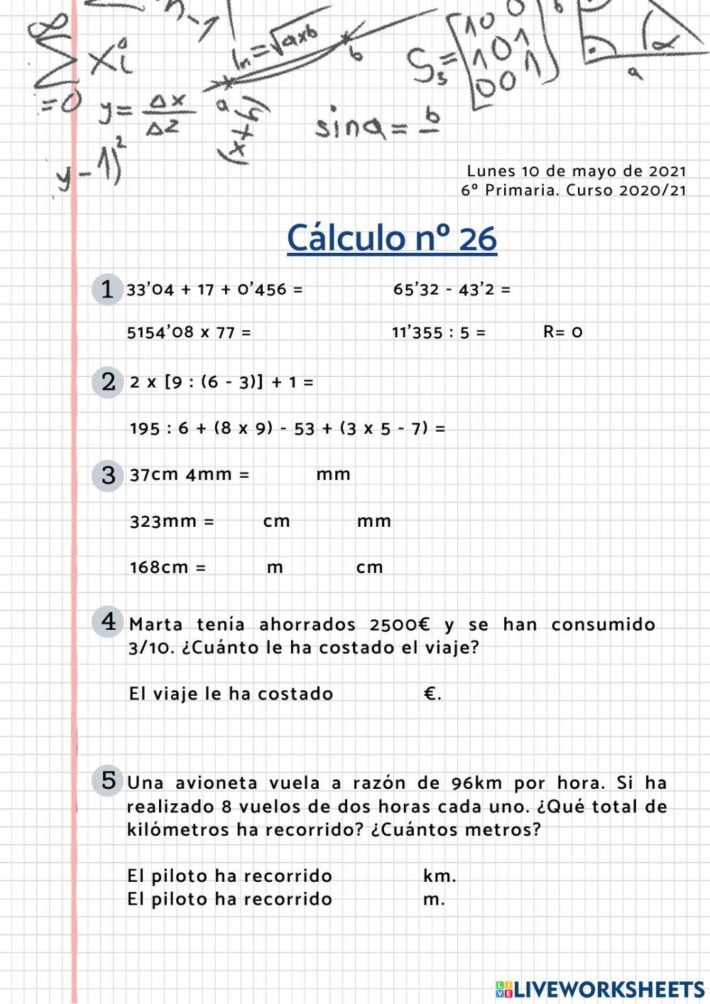 Cálculo 27