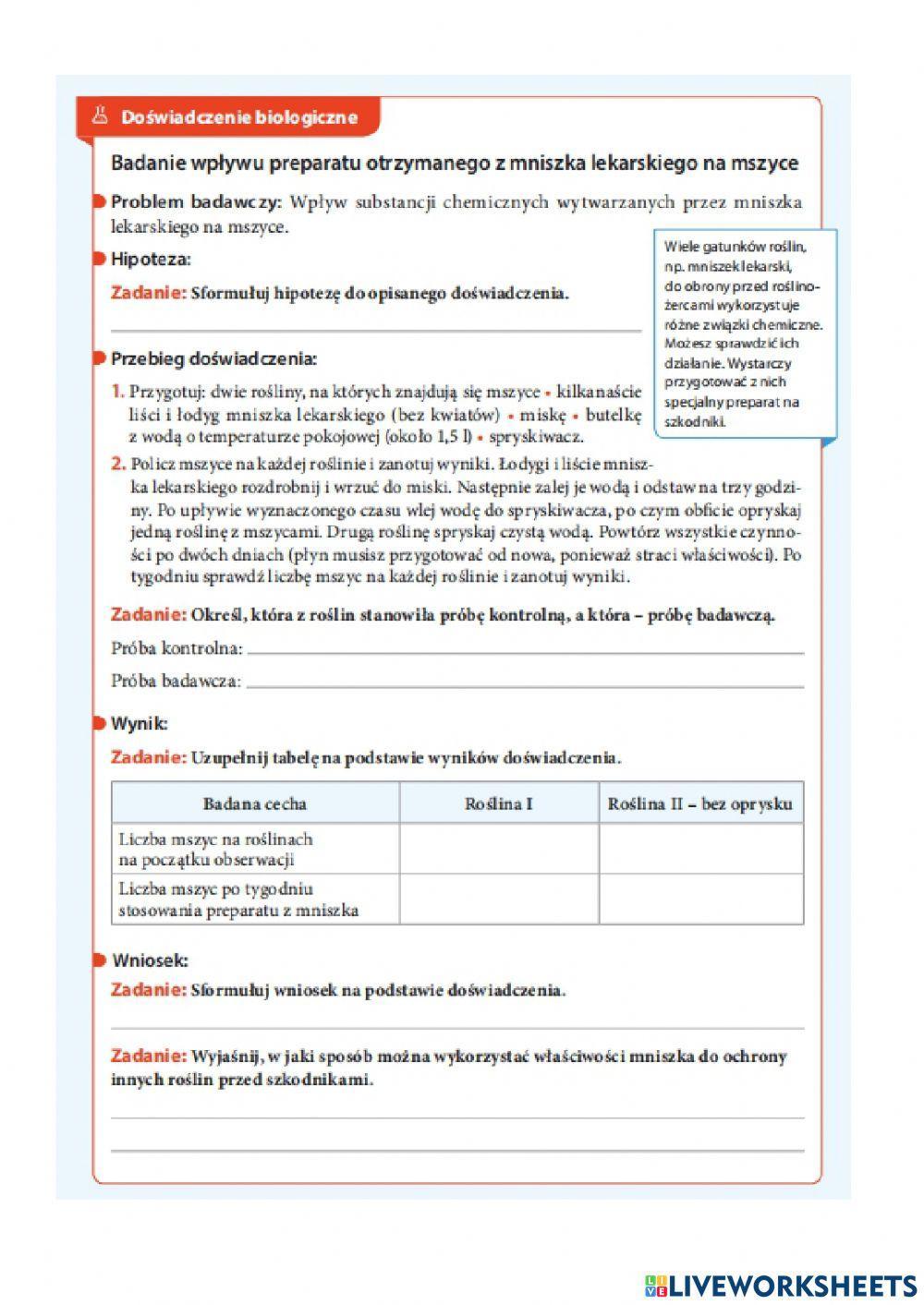 Drapieżnictwo i roślinożerność