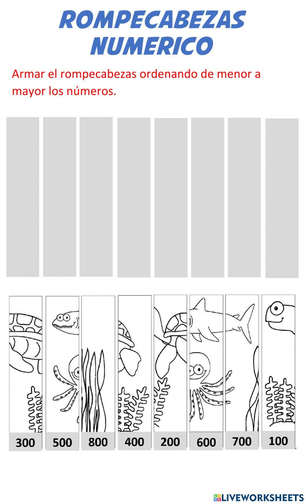 Rompecabezas numérico