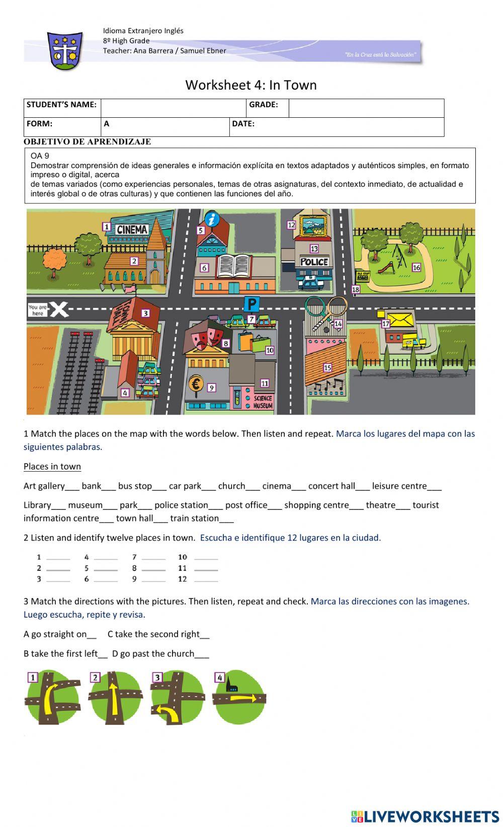 8th grade- worksheet nº 5