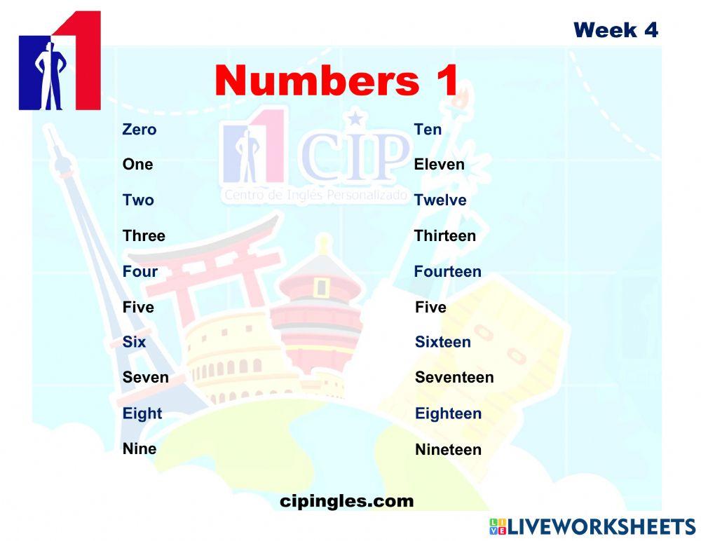KIDS Vocabulary exam week 4