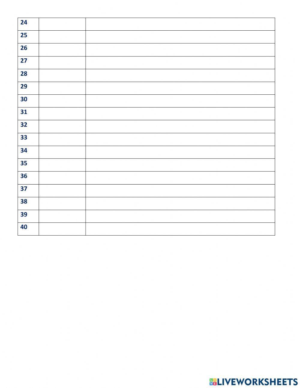 Unit 8 -lexical check