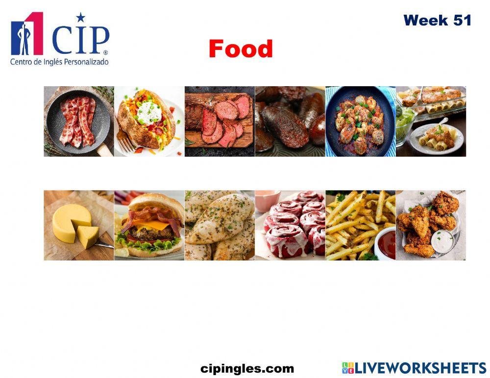 Phrasal Verbs and Idiomatic Expressions and food Week 51