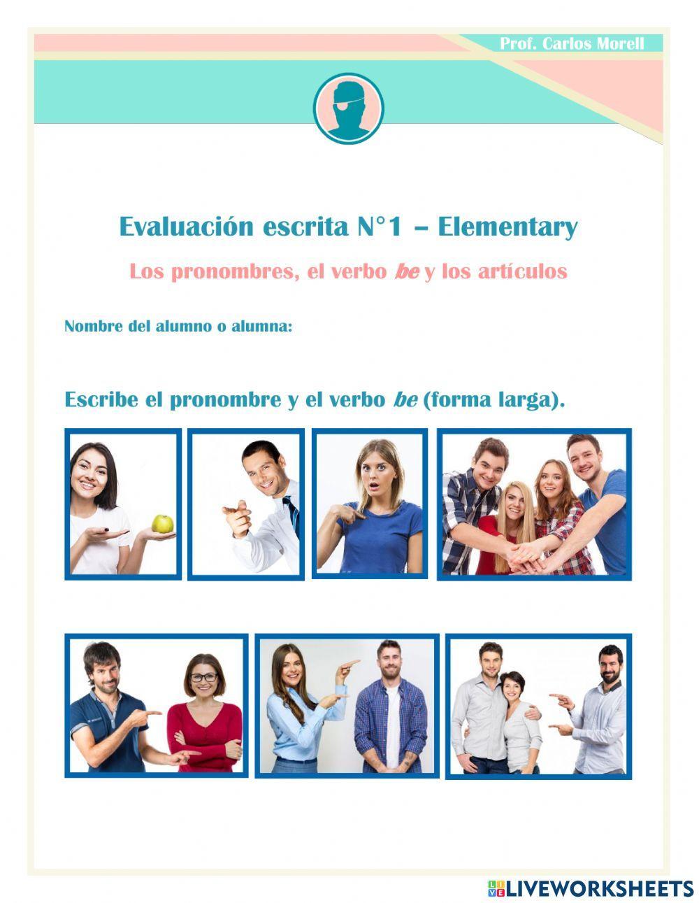 Examen 1 Elementary
