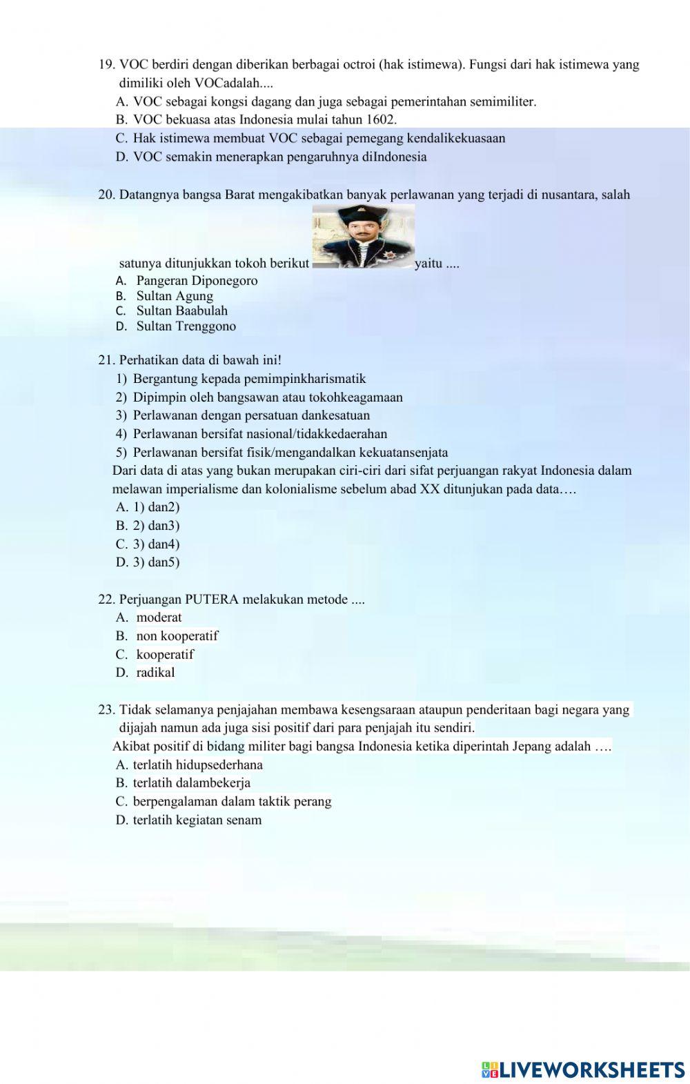 Ujian Sekolah tahun 2021