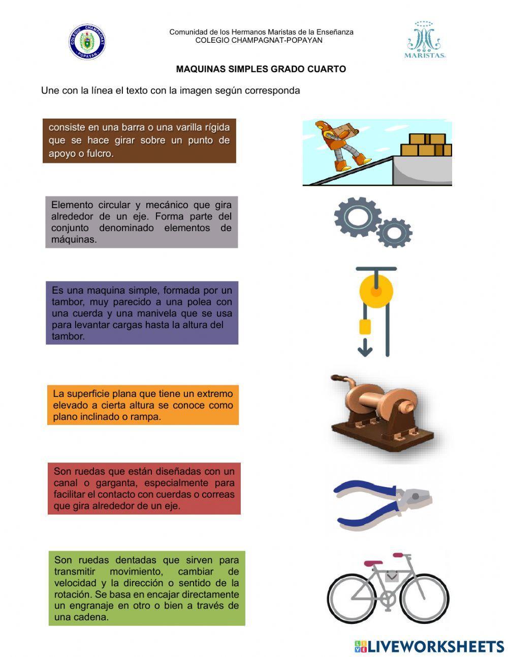 Tipos de máquinas simples