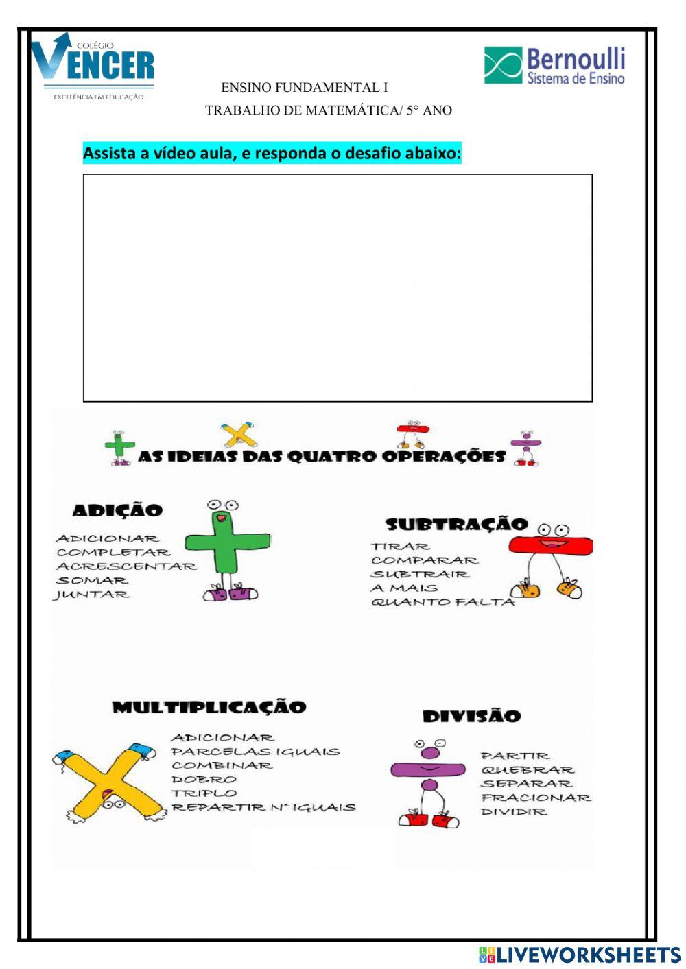 Trabalho de Matemática