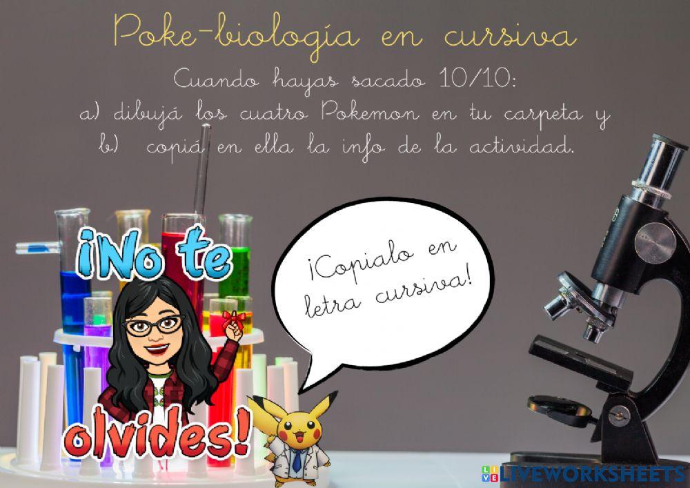 Pokebiología - Reinos