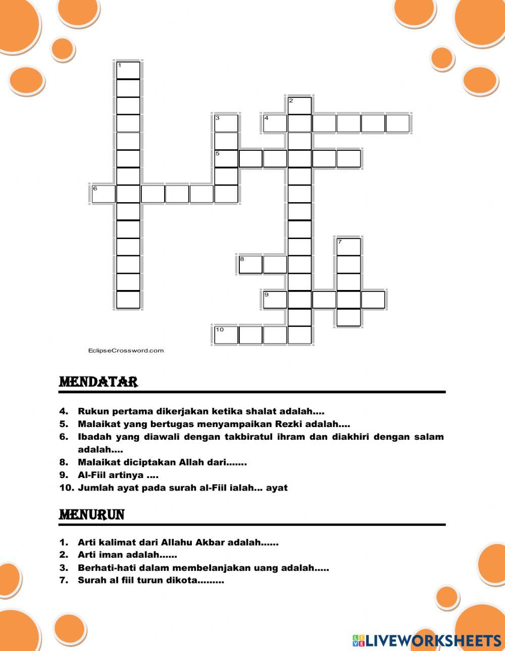 Teka teki silang PAI