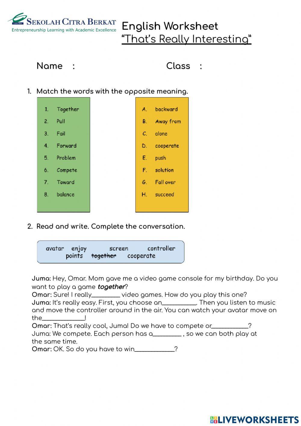 That's Really Interesting