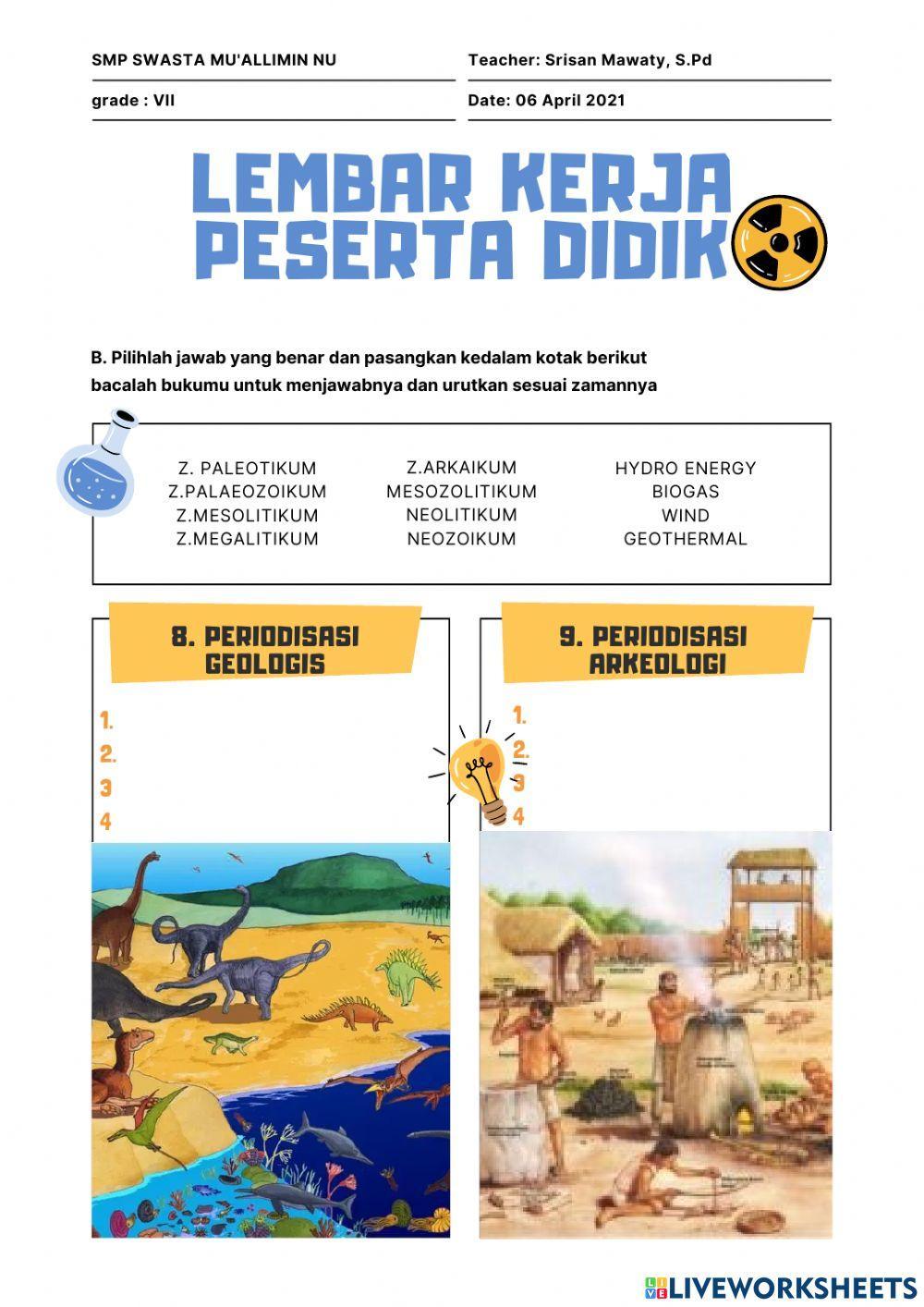 Kehidupan Manusia Praaksara