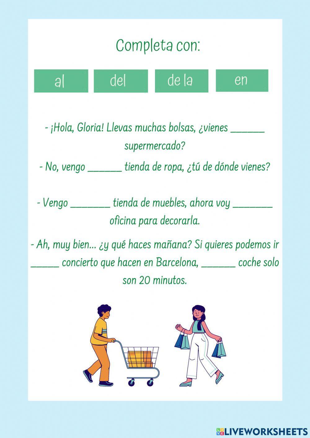 Preposiciones y verbos de movimiento