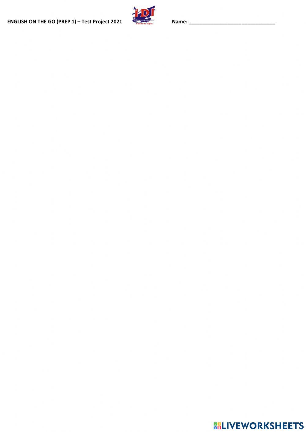 Eotg (prep 1) comic project