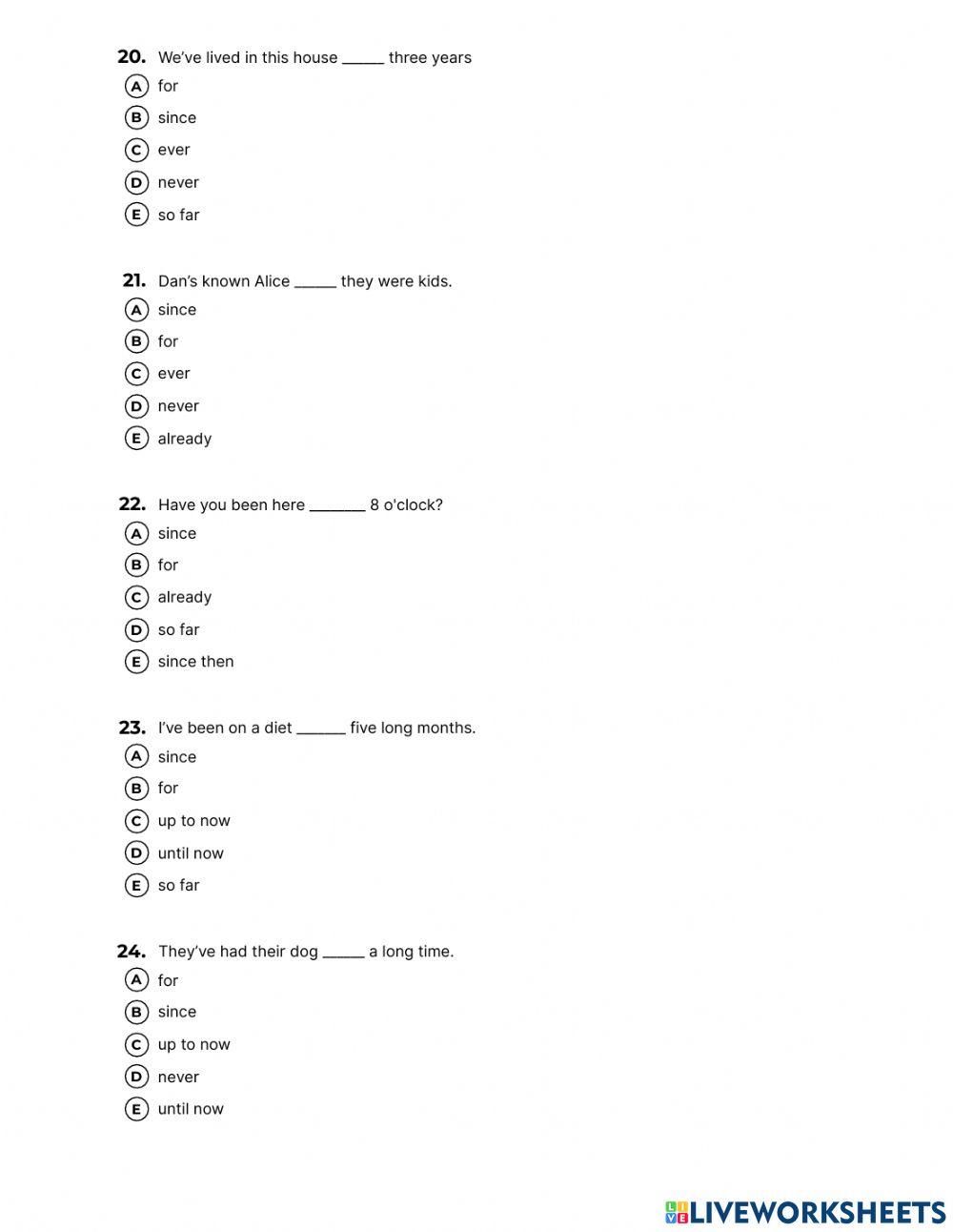 Present Perfect VS Past Simple