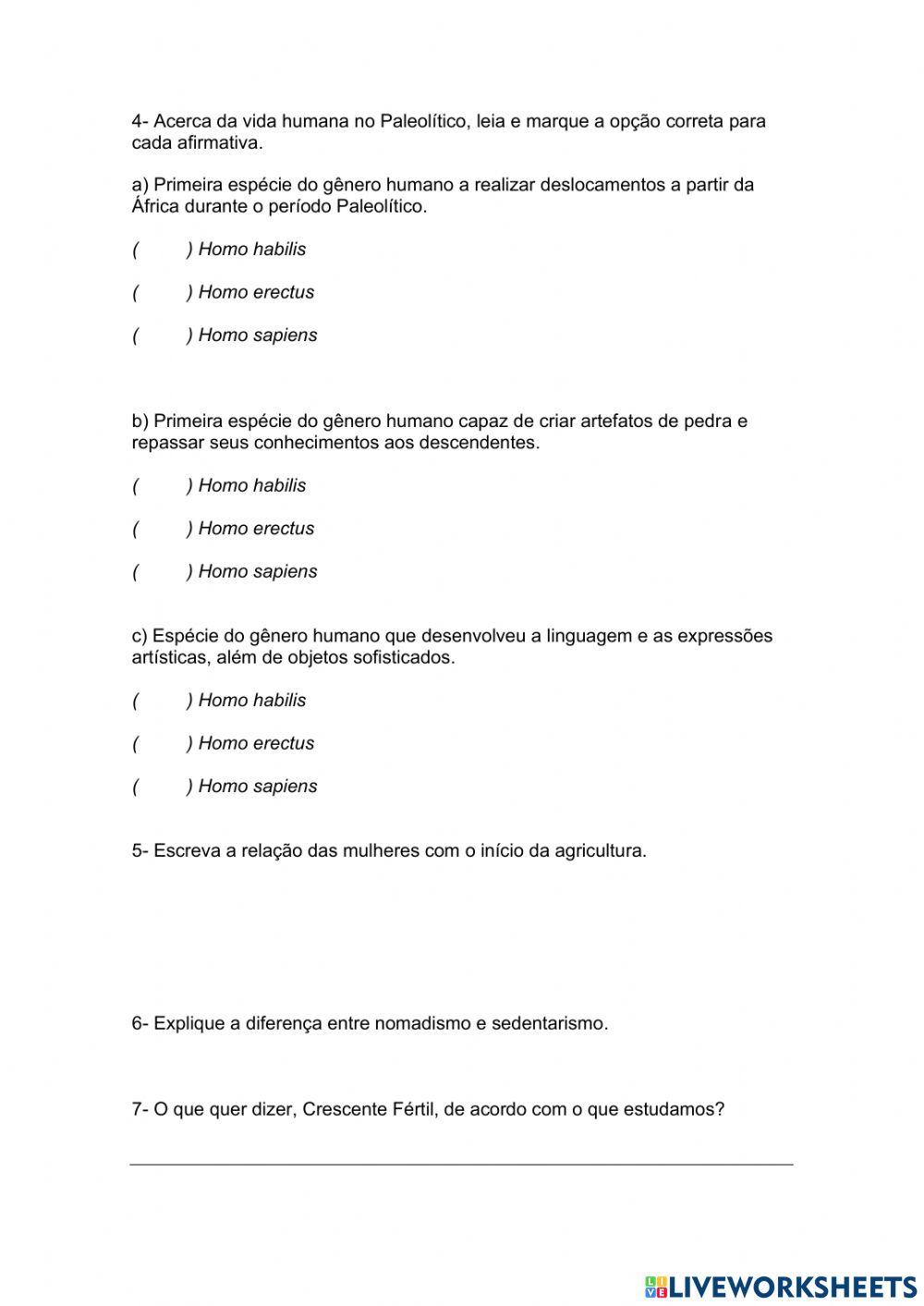 História - Unidade 2