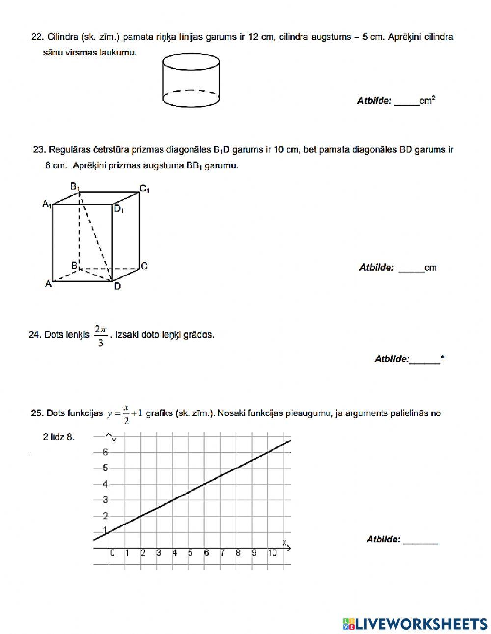2012.gada 12.klases eksāmena 1.daļa
