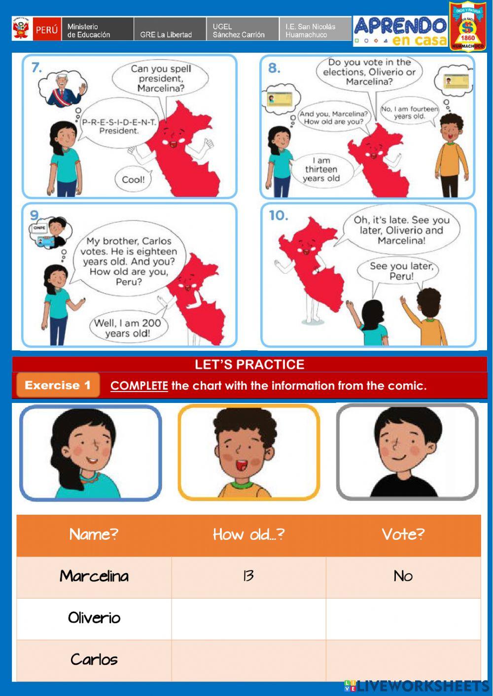 E-1 - Act. 01 - My Personal Information