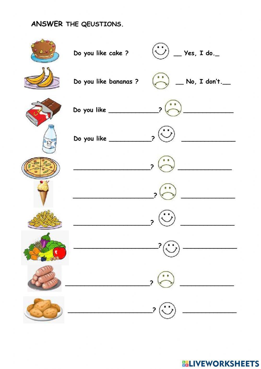 888780 Do You Like Food Lenka m dov a-poster-with-some-words-on-it-and-an-arrow-pointing-to-the-opposite