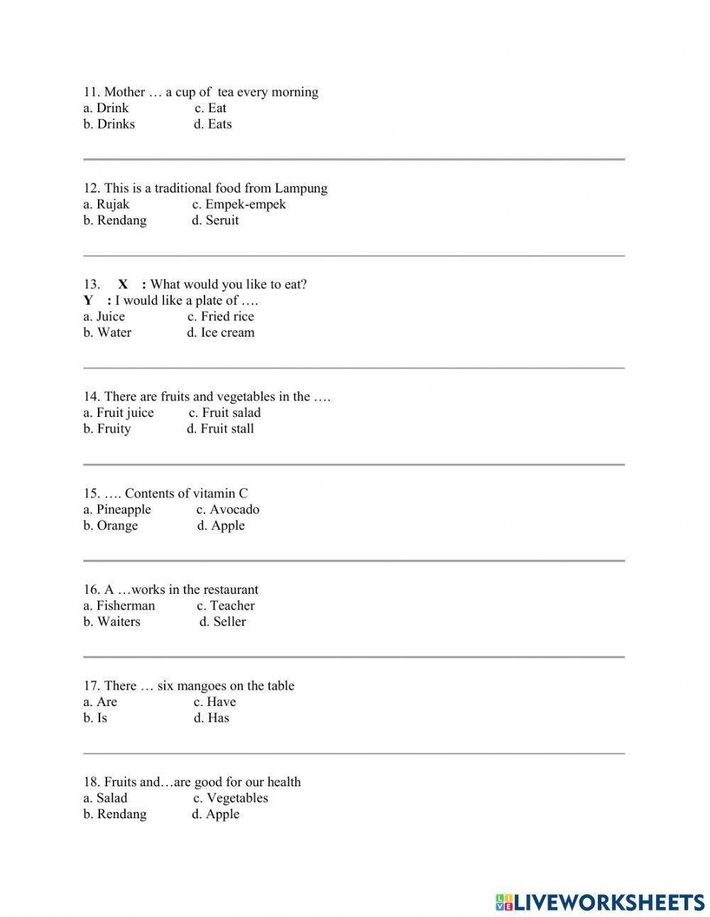 UMBKS Bahasa Inggris