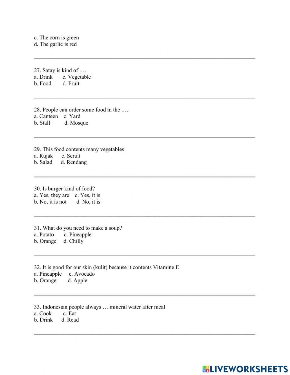 UMBKS Bahasa Inggris