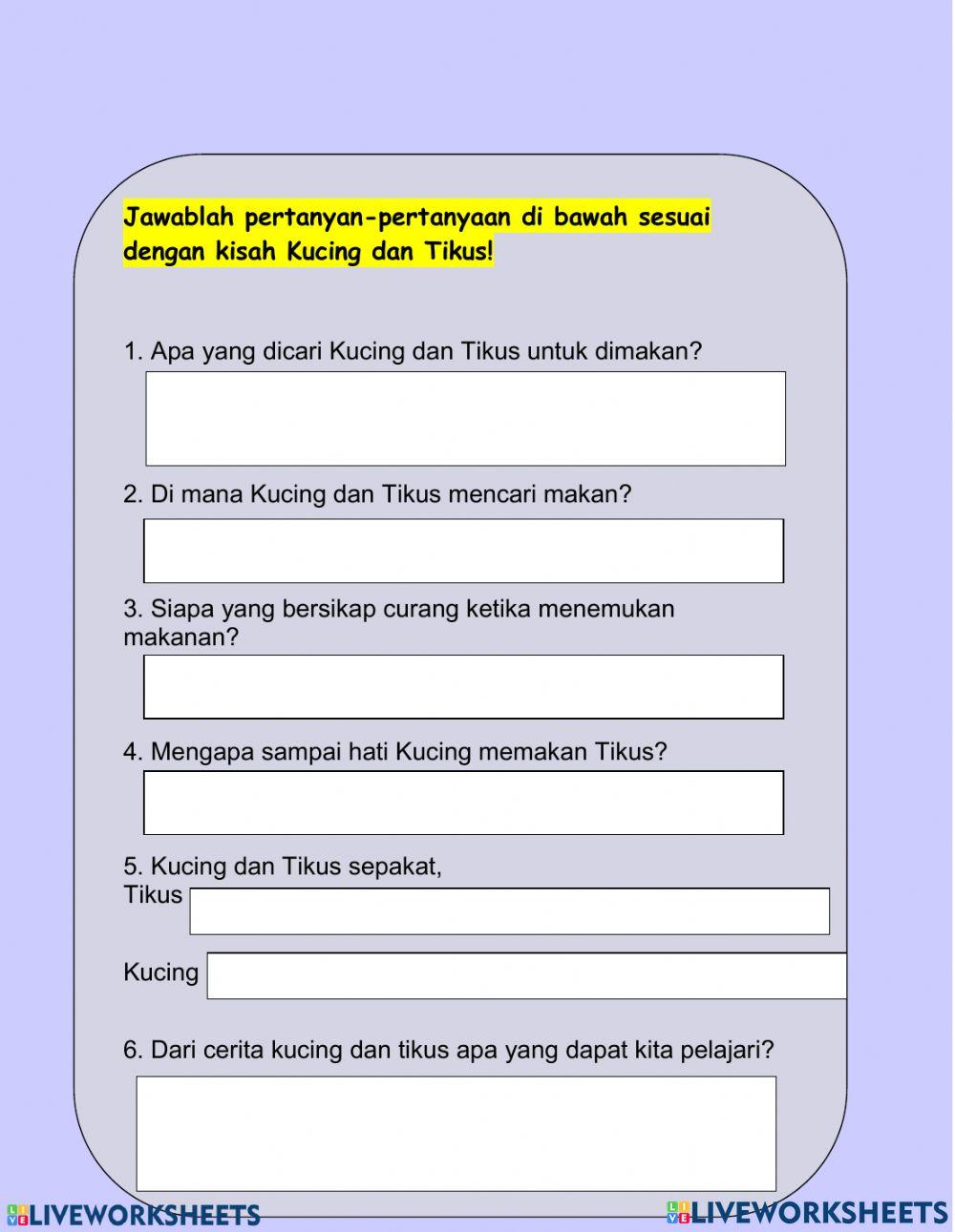 LKPD Kelas 2 Tema 7 Subtema 3 Pembelajaran 1