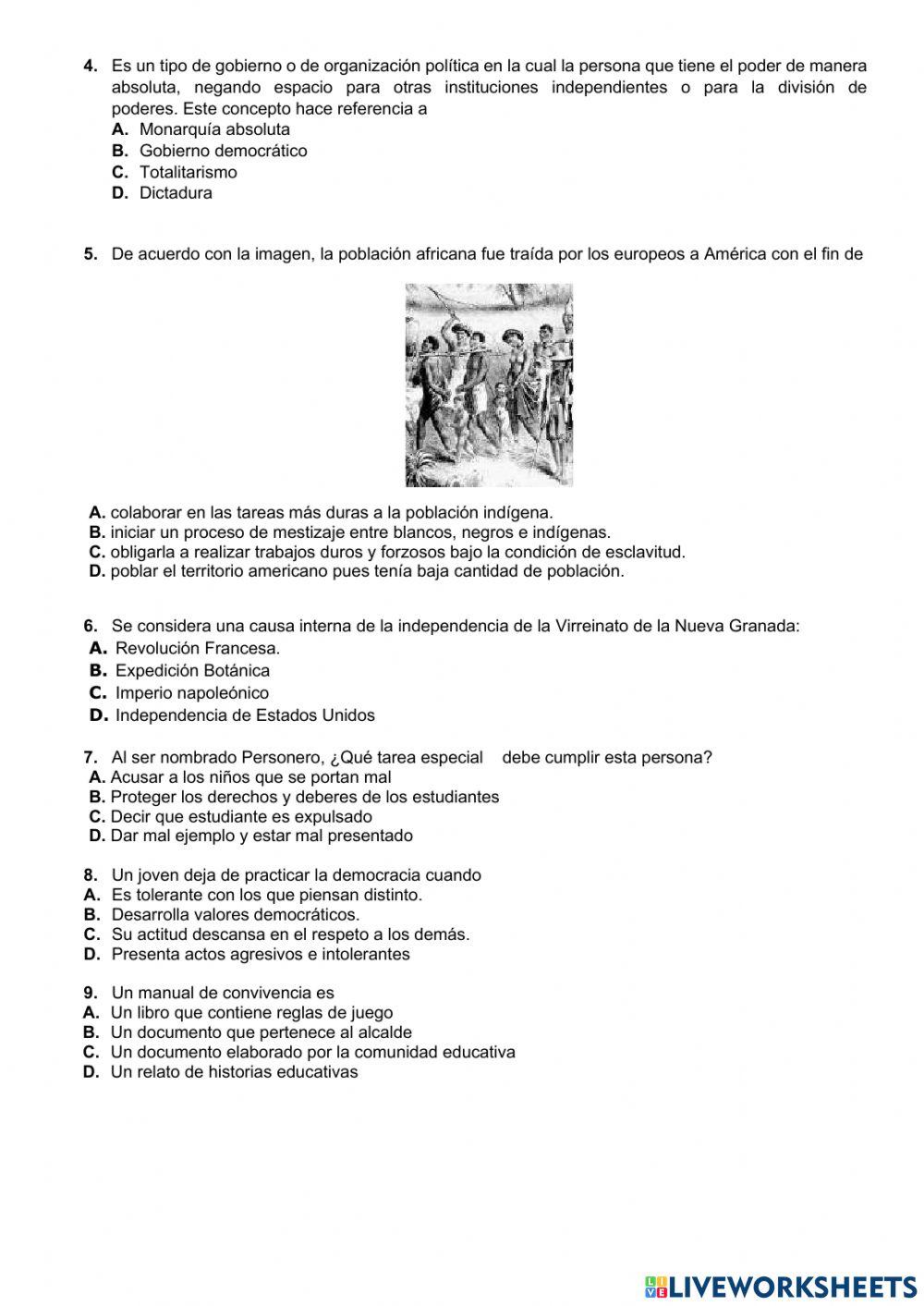 Causas de la independencia