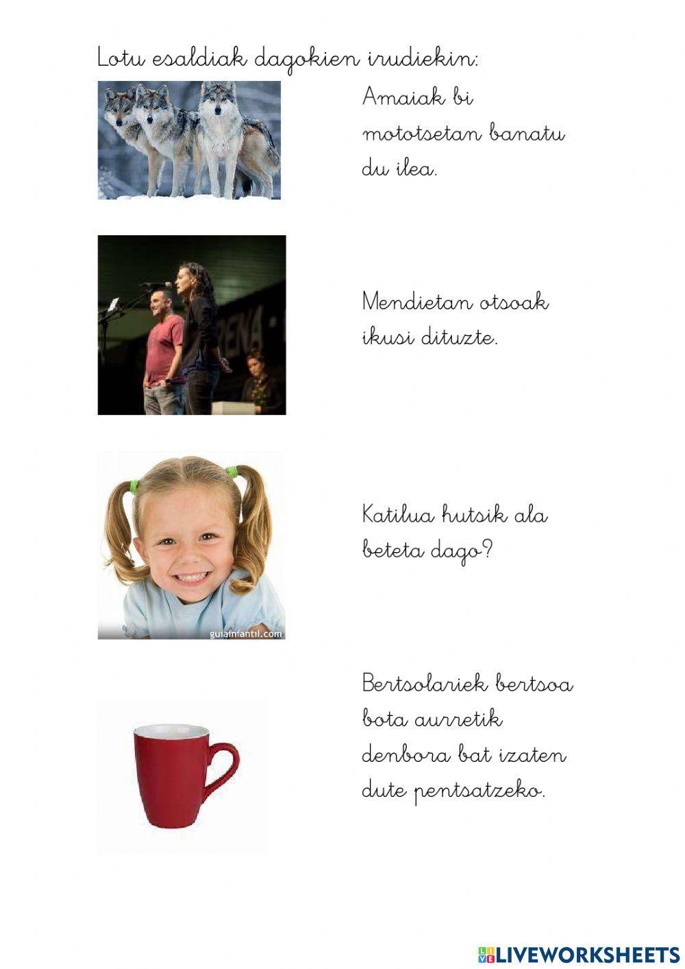 TS irakurketa TS irakurketa
