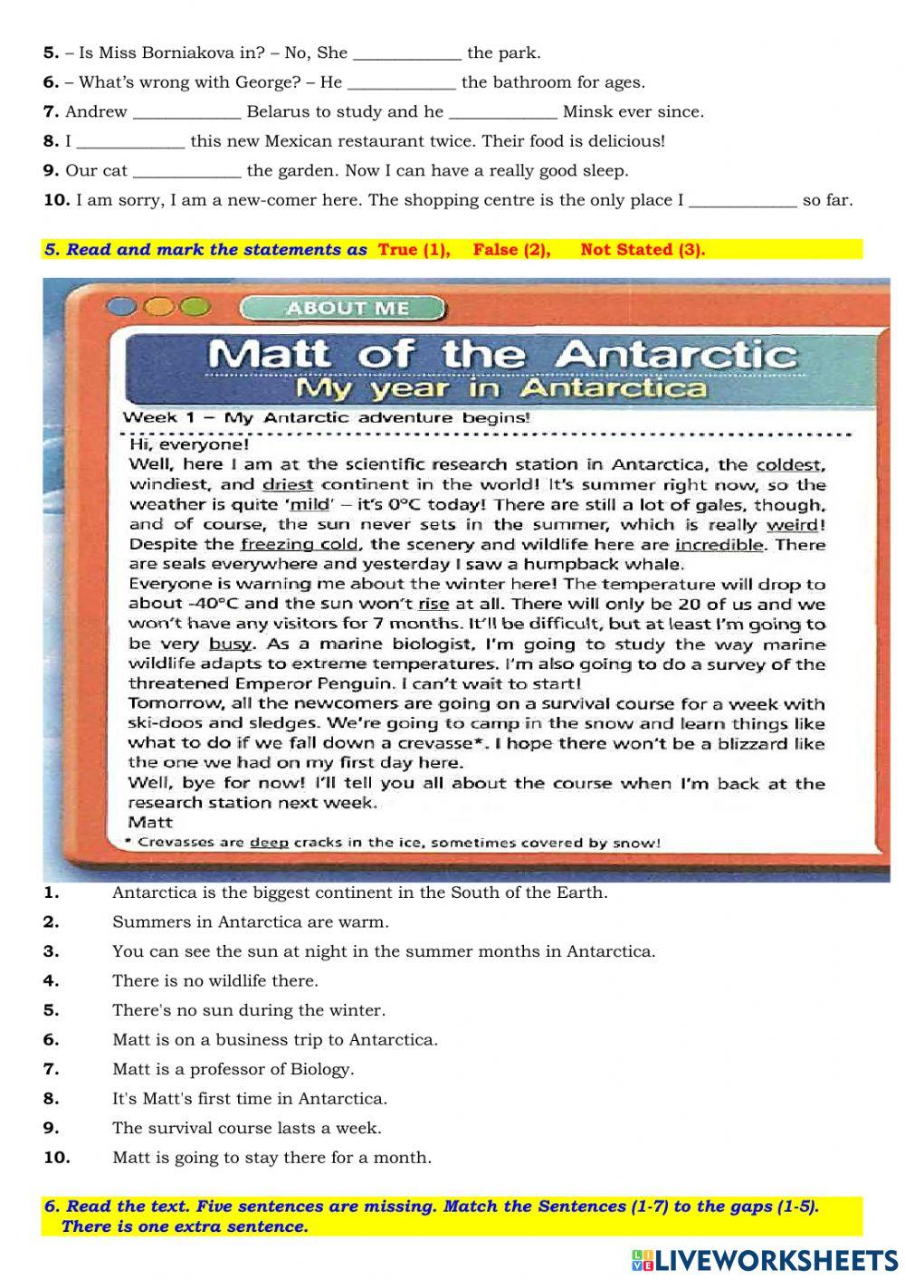 Spotlight 7 Task 7620