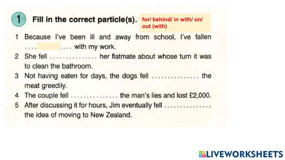 Phrasal verbs 13-14 (R-5)