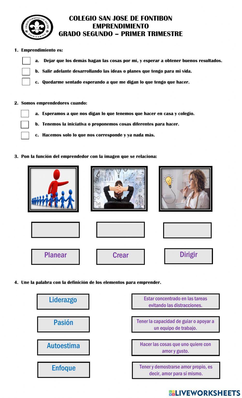 Emprendimiento Segundo