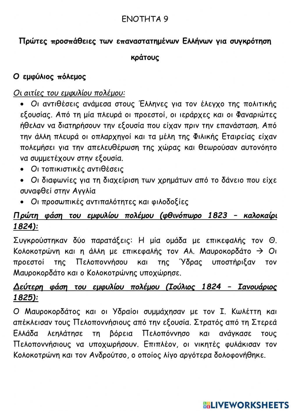 Εμφύλιος Πόλεμος