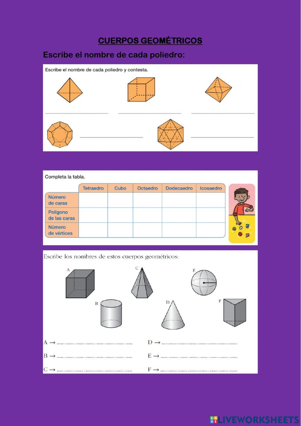 Cuerpos geométricos