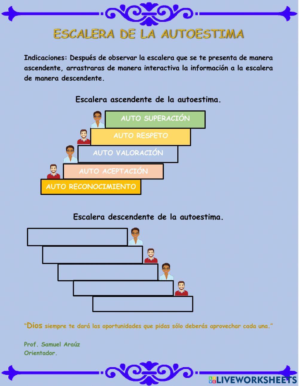 Escalera de la Autoestima
