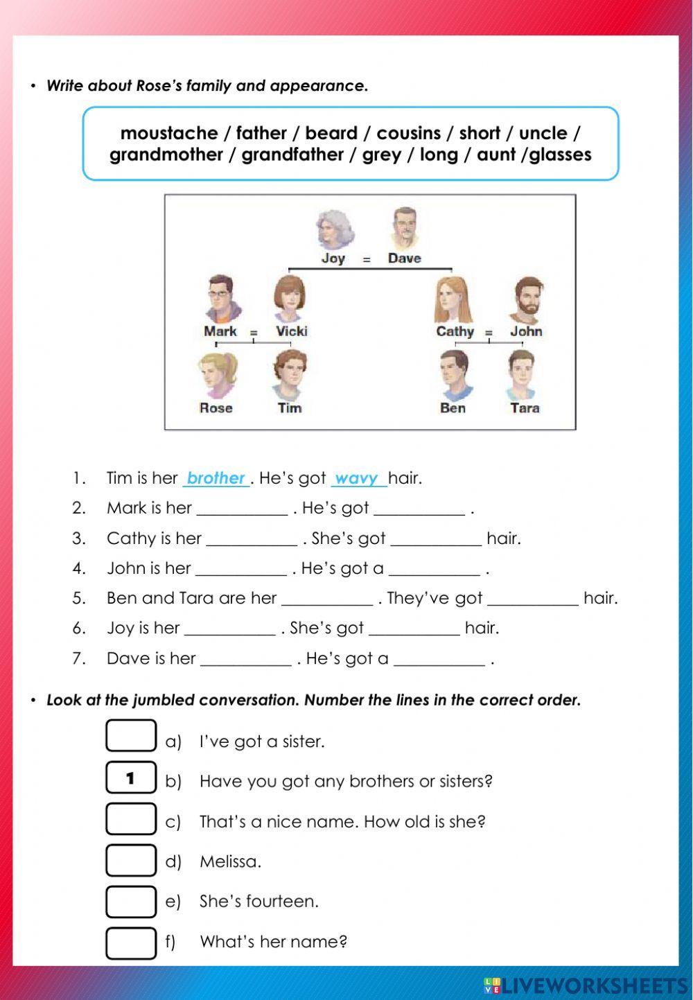 Review: there is-are - some-any - have-has got - appereance