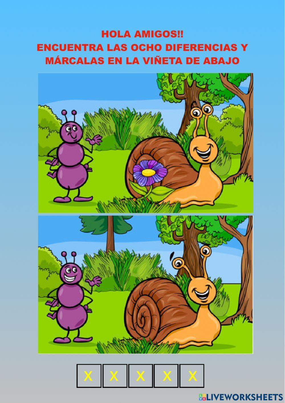 Busca las diferencias