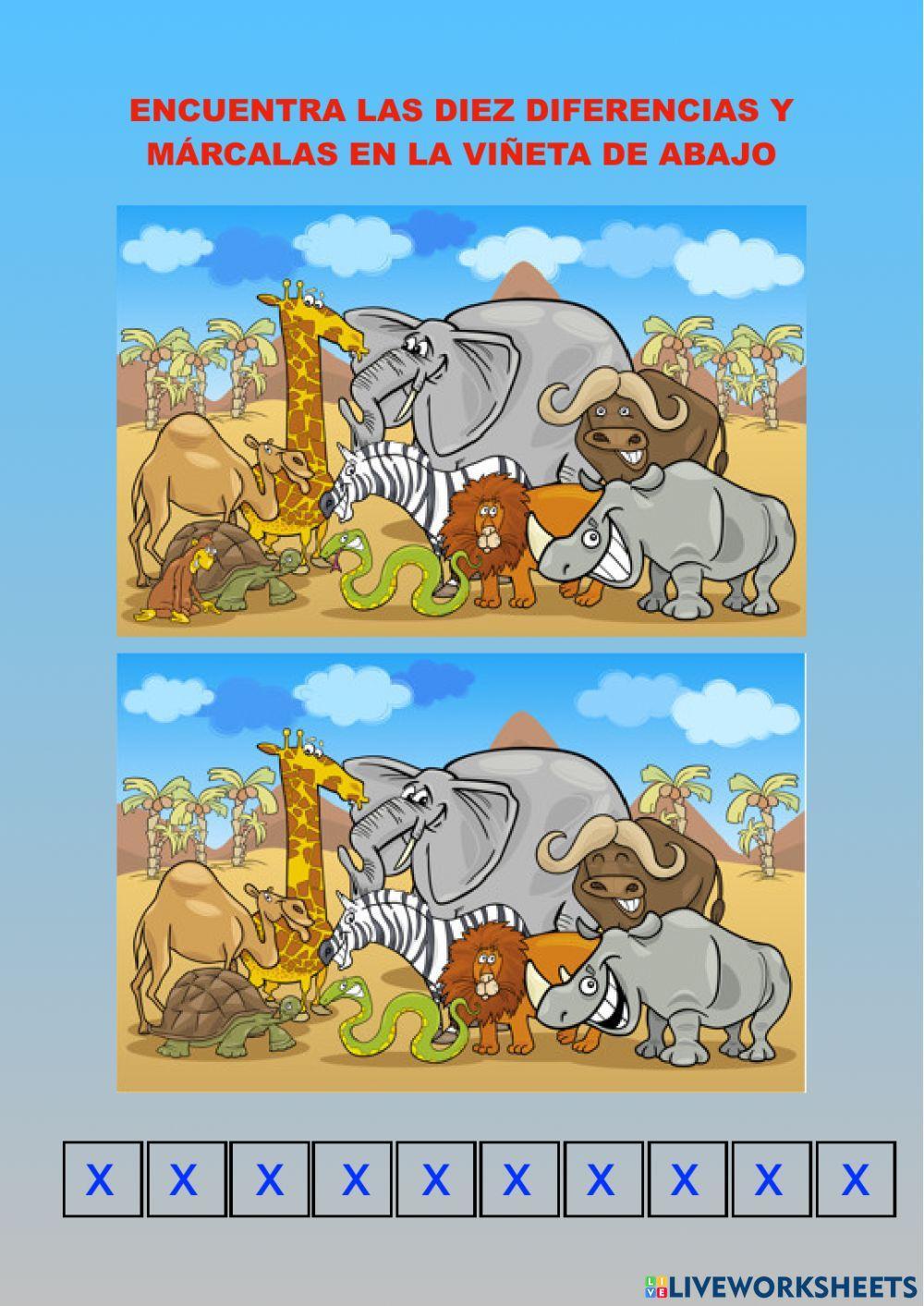 Busca las diferencias