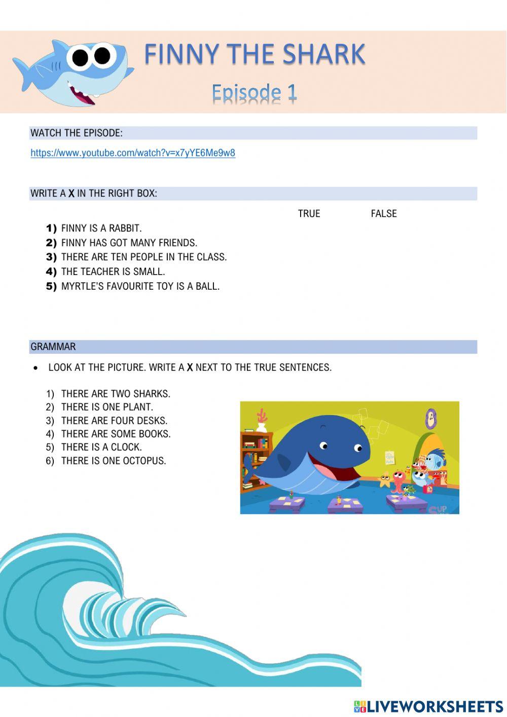 Video Session - Finny the shark