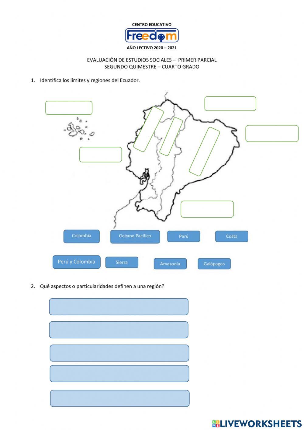 Evaluación-primer parcial-EESS- 2DO QUIMESTRE