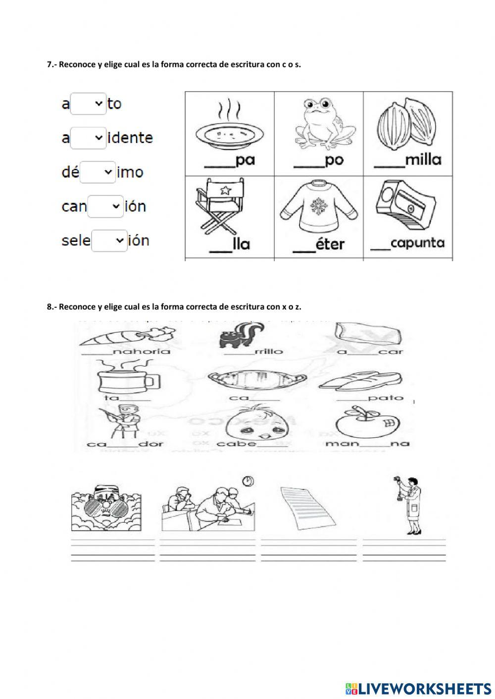 Evaluación 3er Parcial 4to Lengua