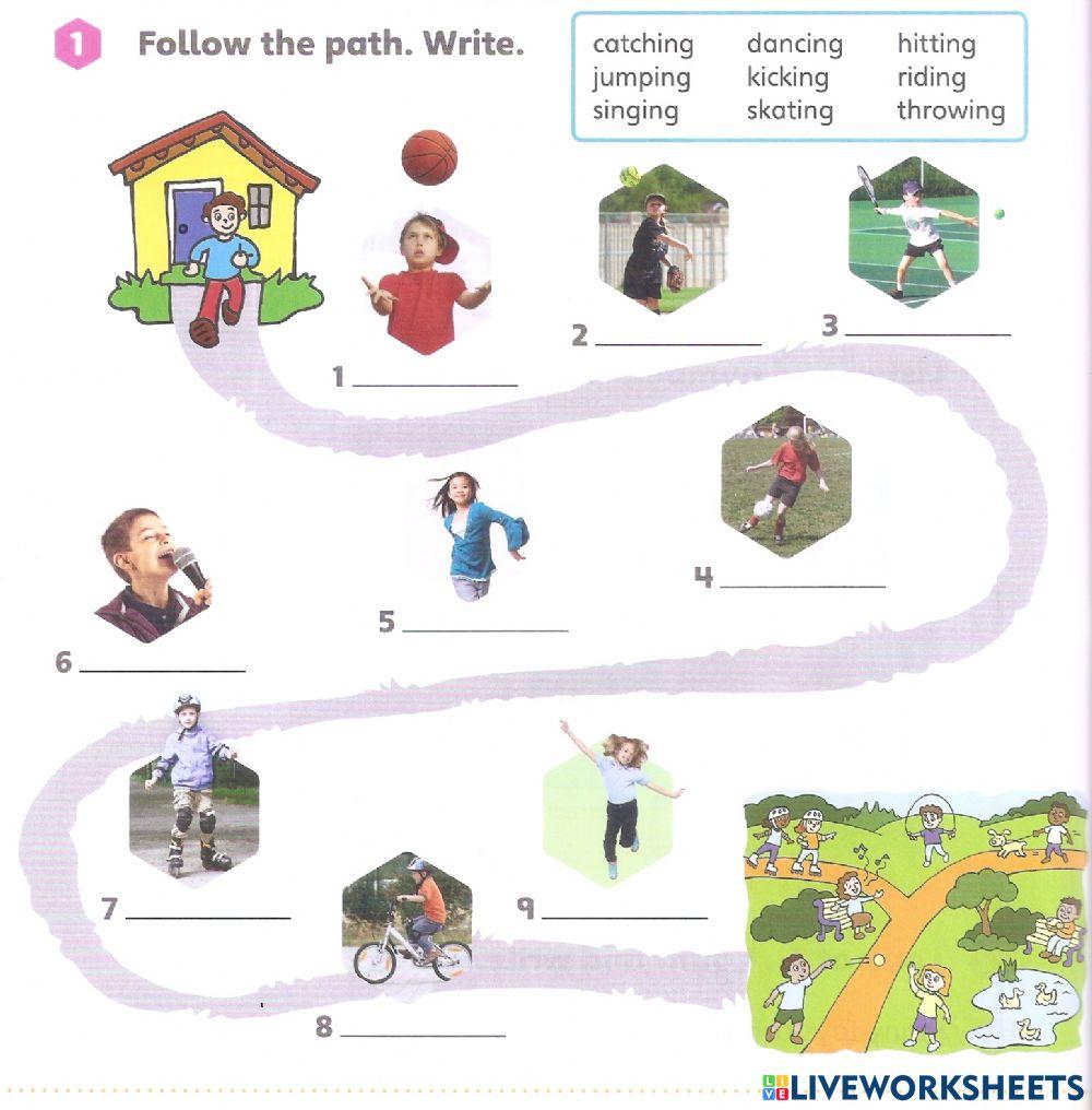 Play time - Vocabulary