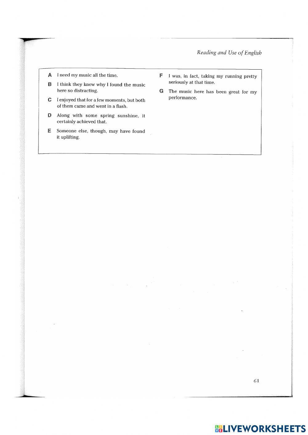 Practice Test - First.