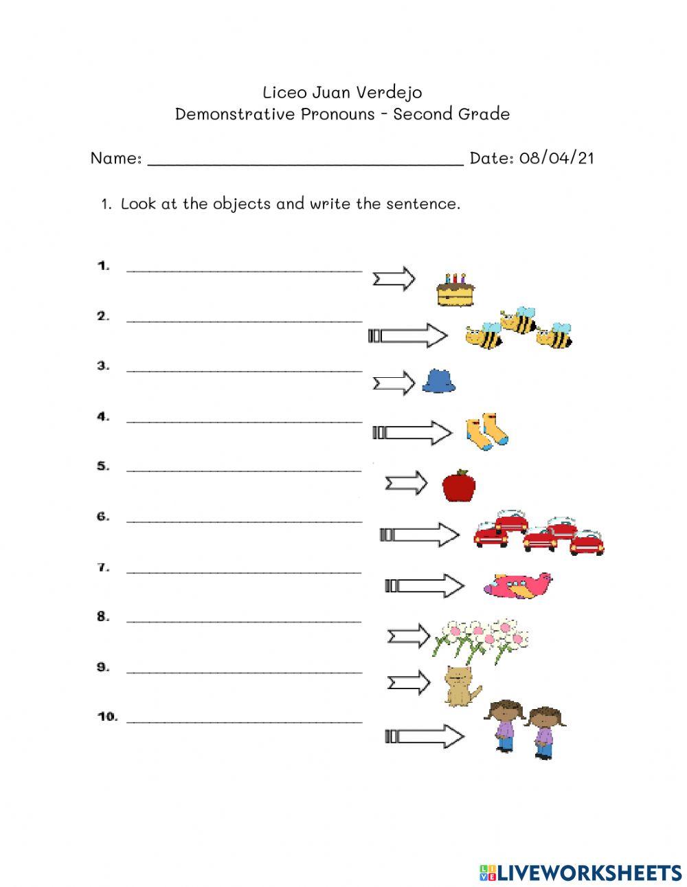 Demonstrative Pronoun Worksheet For Preschool Verbs W vrogue co Demonstrative Pronoun Worksheet For Preschool Verbs W vrogue co