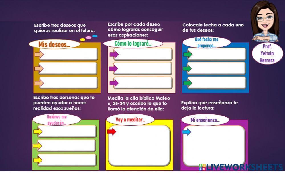 Mi proyecto de Vida en Cristo