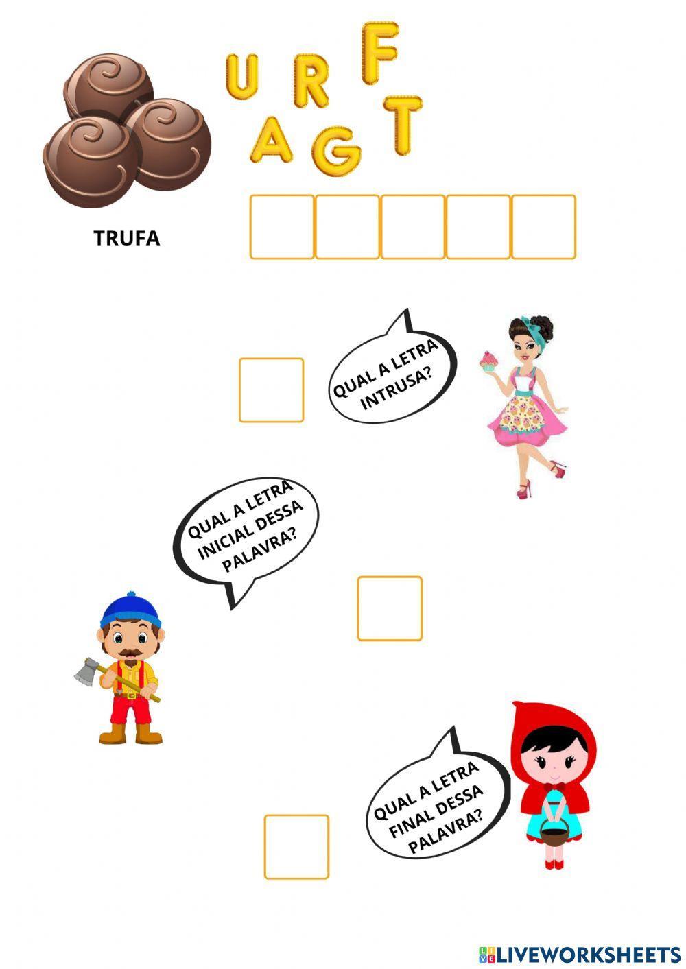 Alfabetização com a Chapeuzinho Vermelho