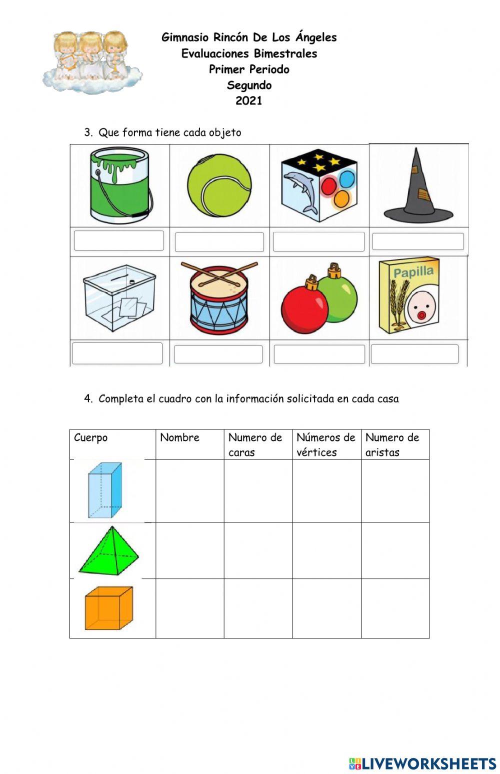 Evaluacion geometria