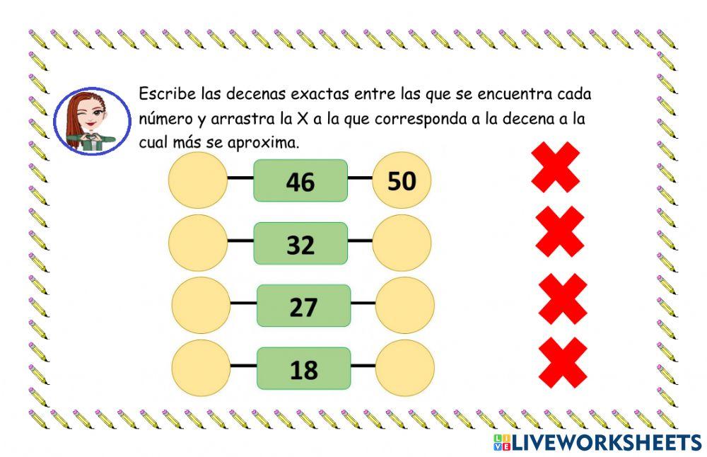 Aproximación a la decena