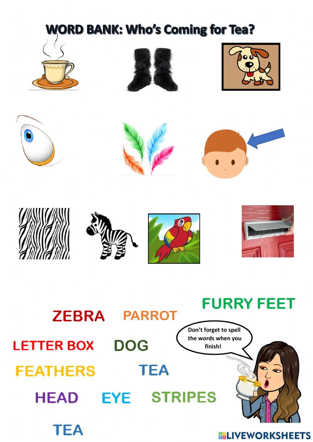 Who's Coming for Tea?