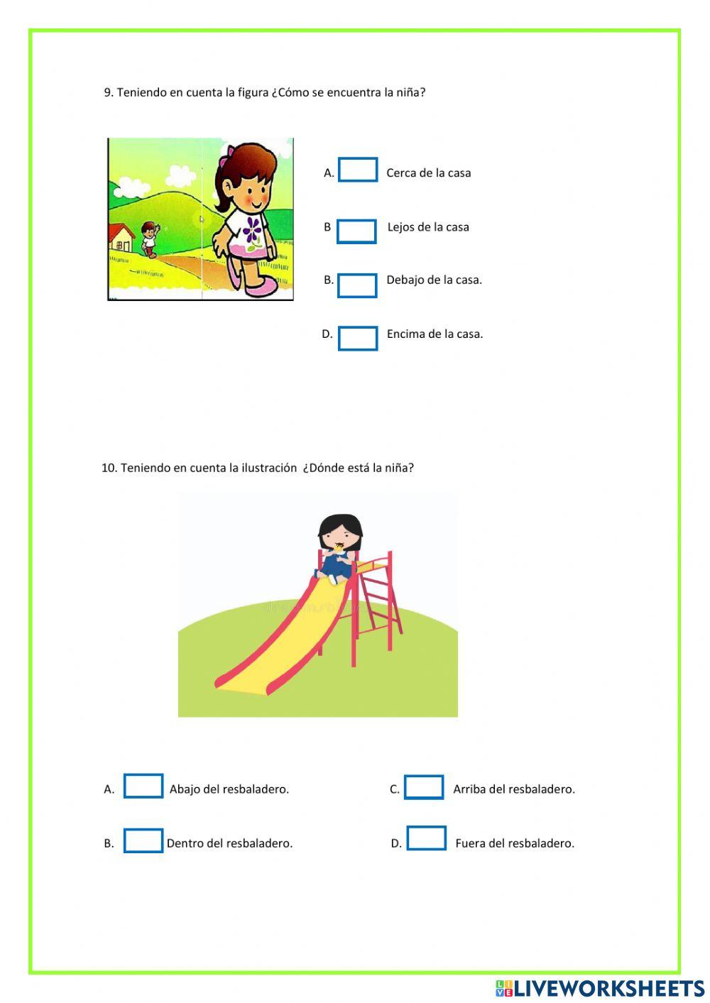 Evaluación de Geometría